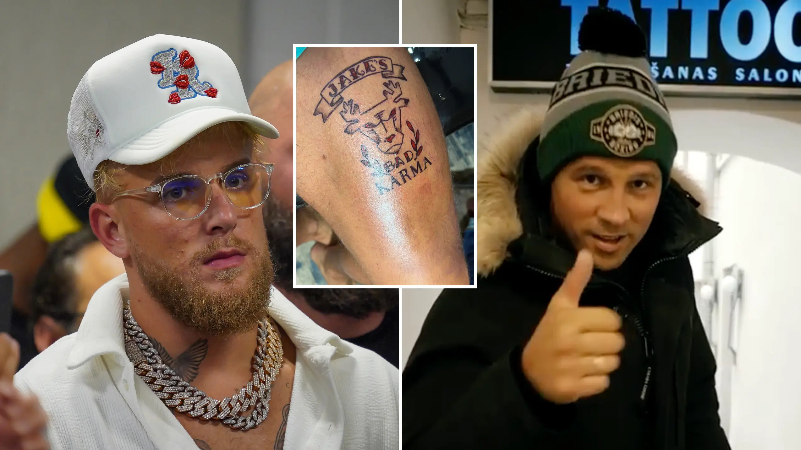 A World Champion Boxer Has Got A Tattoo To Call Out Jake Paul