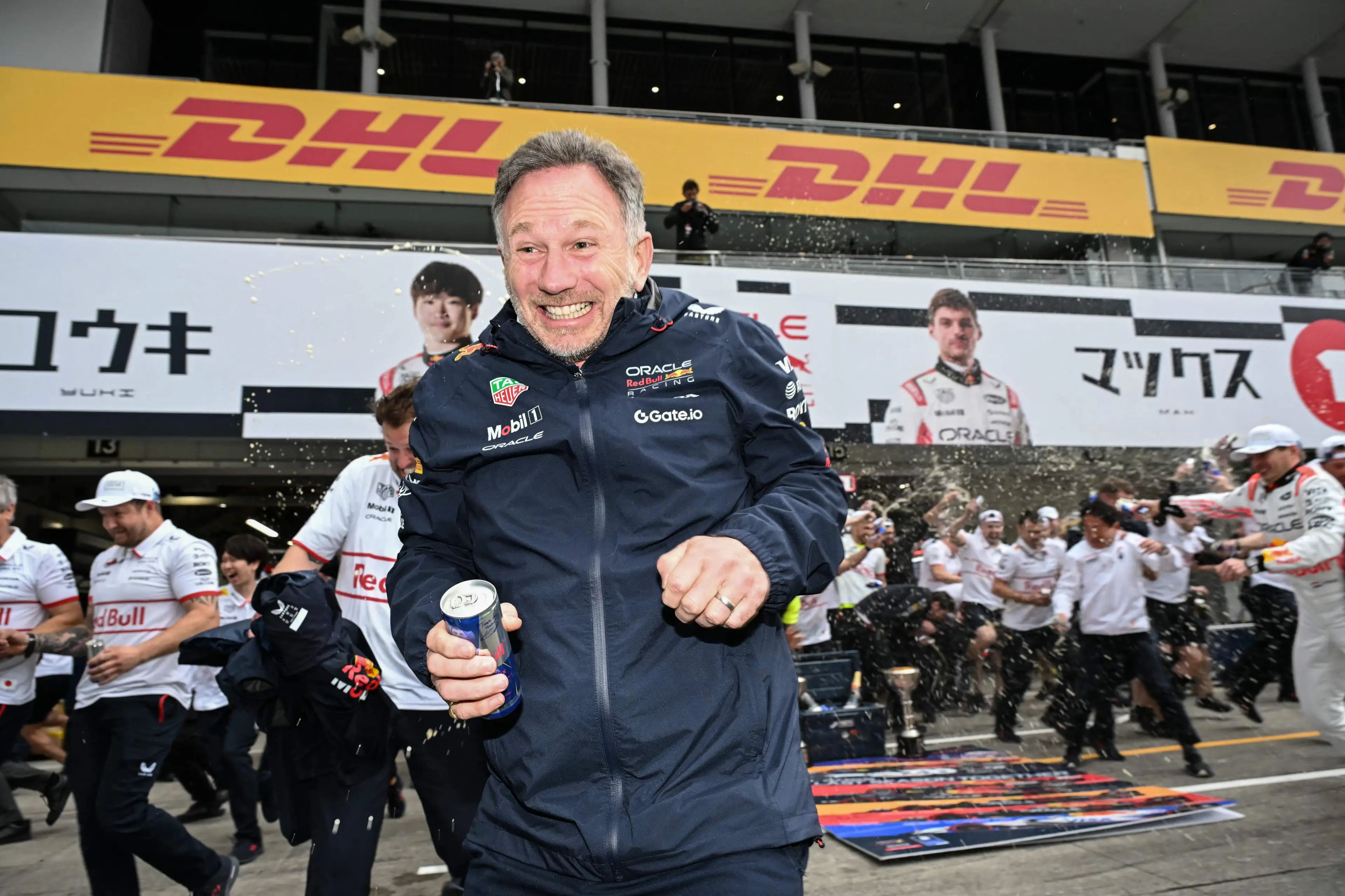 Christian Horner has been linked with a swift return to the F1 paddock. Image: Getty