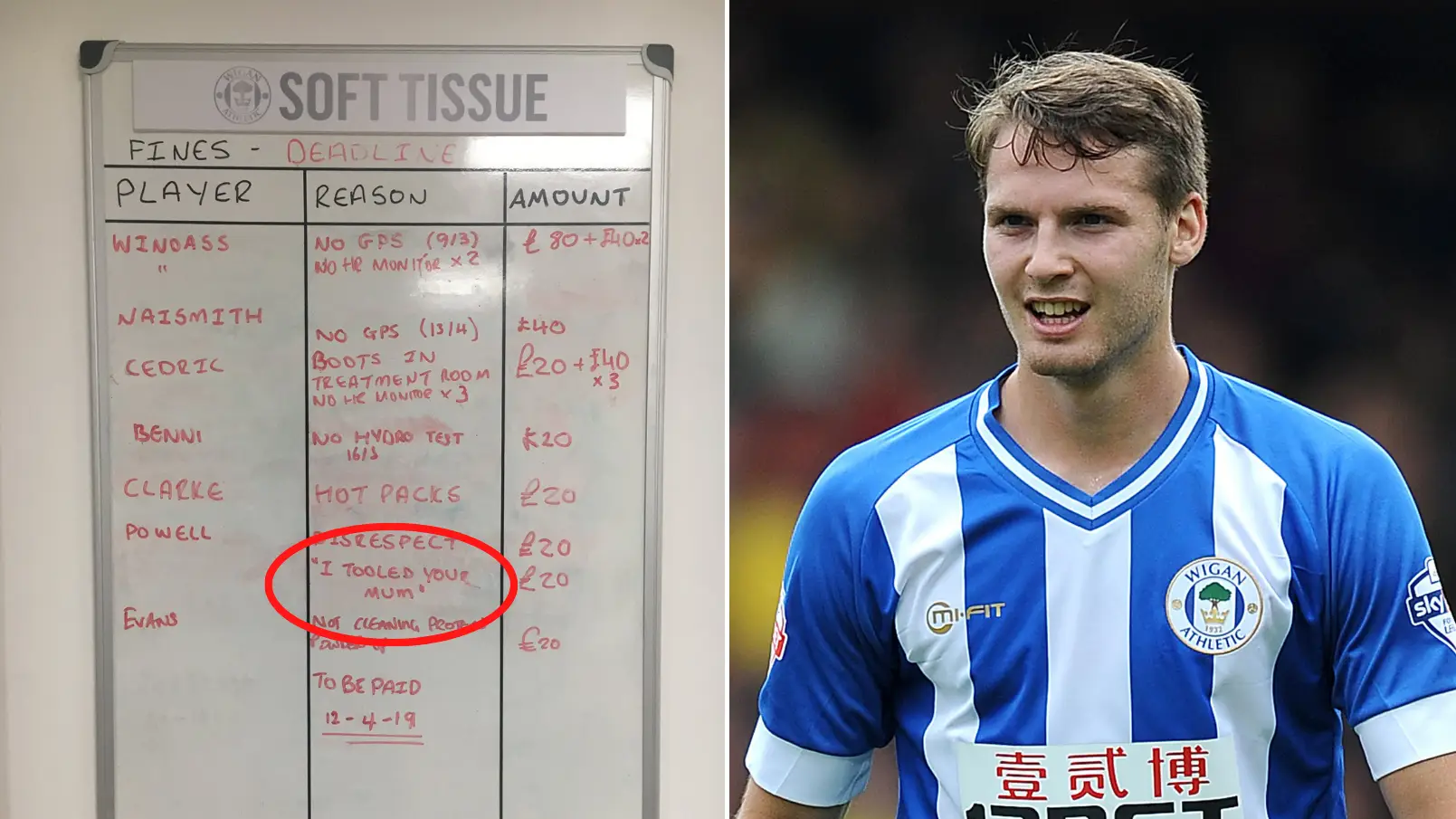 Nick Powell Getting Fined For Saying 'I Tooled Your Mum' Will Never, Ever Be Topped