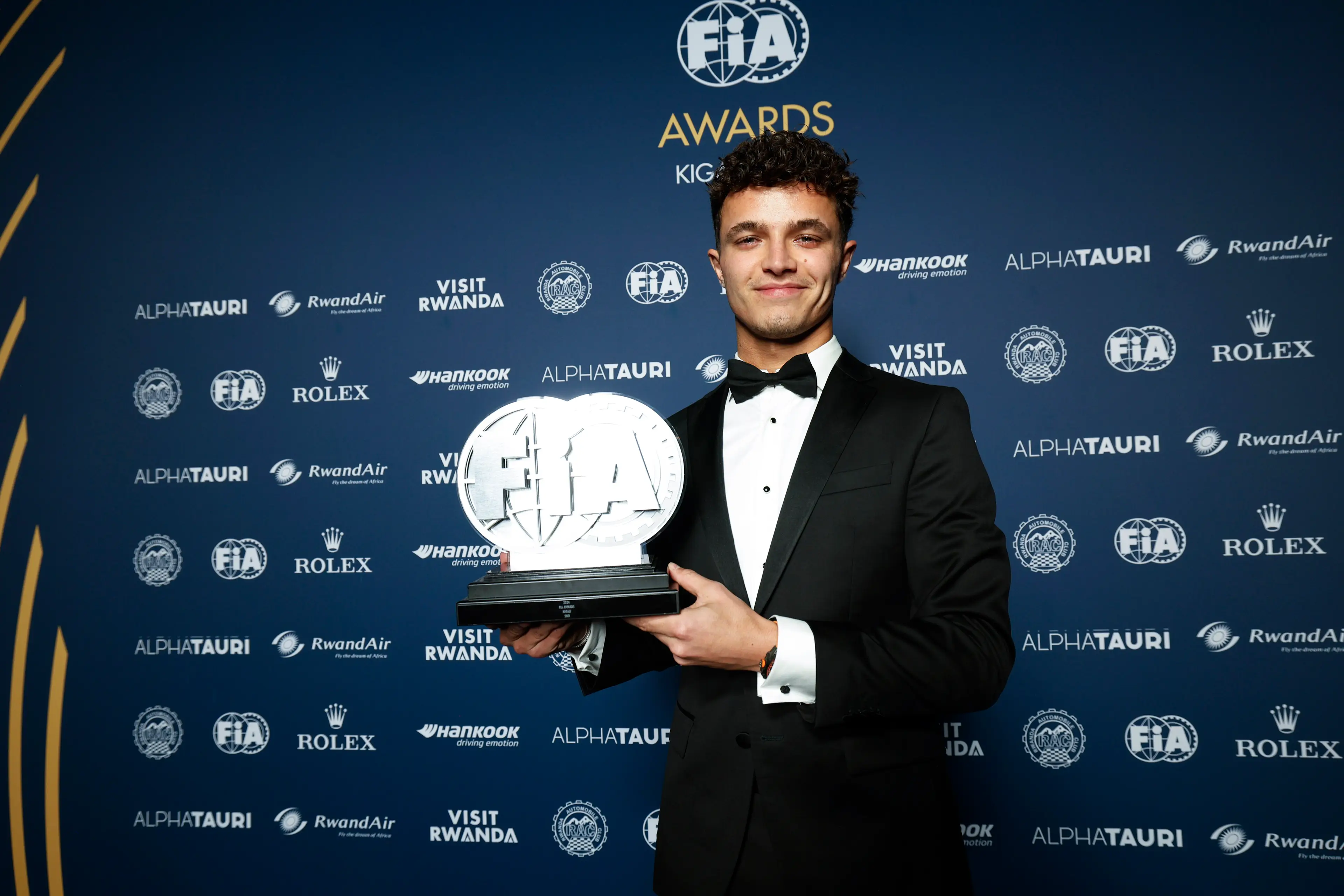 Lando Norris is the current favourite to win the 2025 Formula 1 world title. Image: Getty