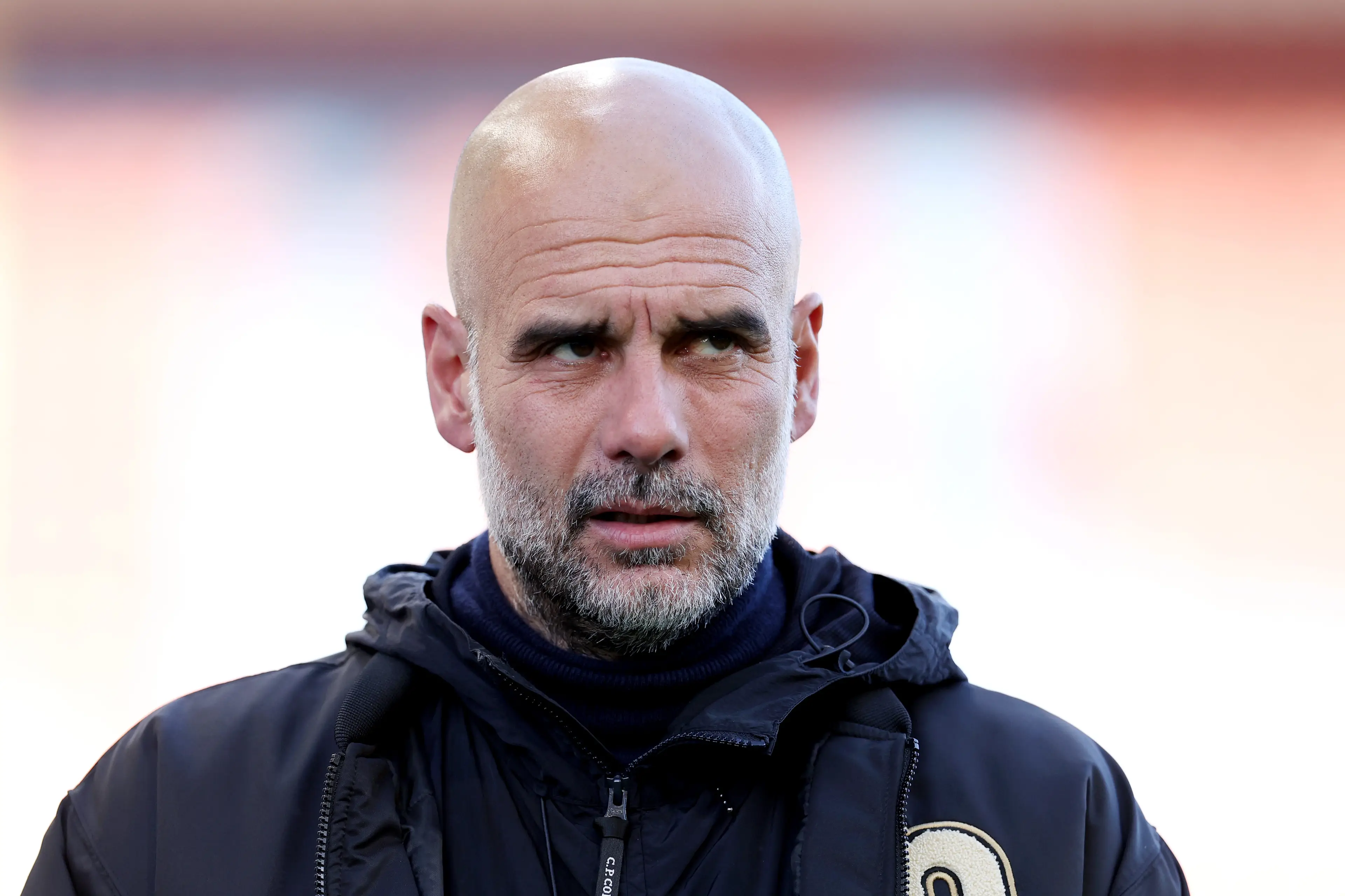 Guardiola's Man City deal ends in 2027. Image: Getty