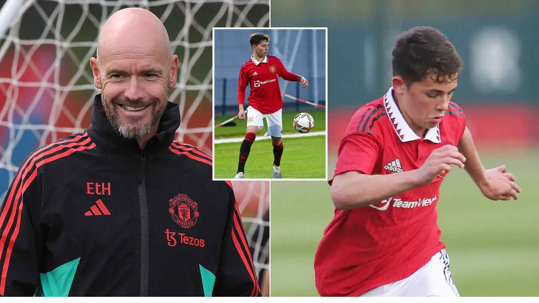 Erik ten Hag has already held private meeting with 16-year-old Shea Lacey, he's destined for the top