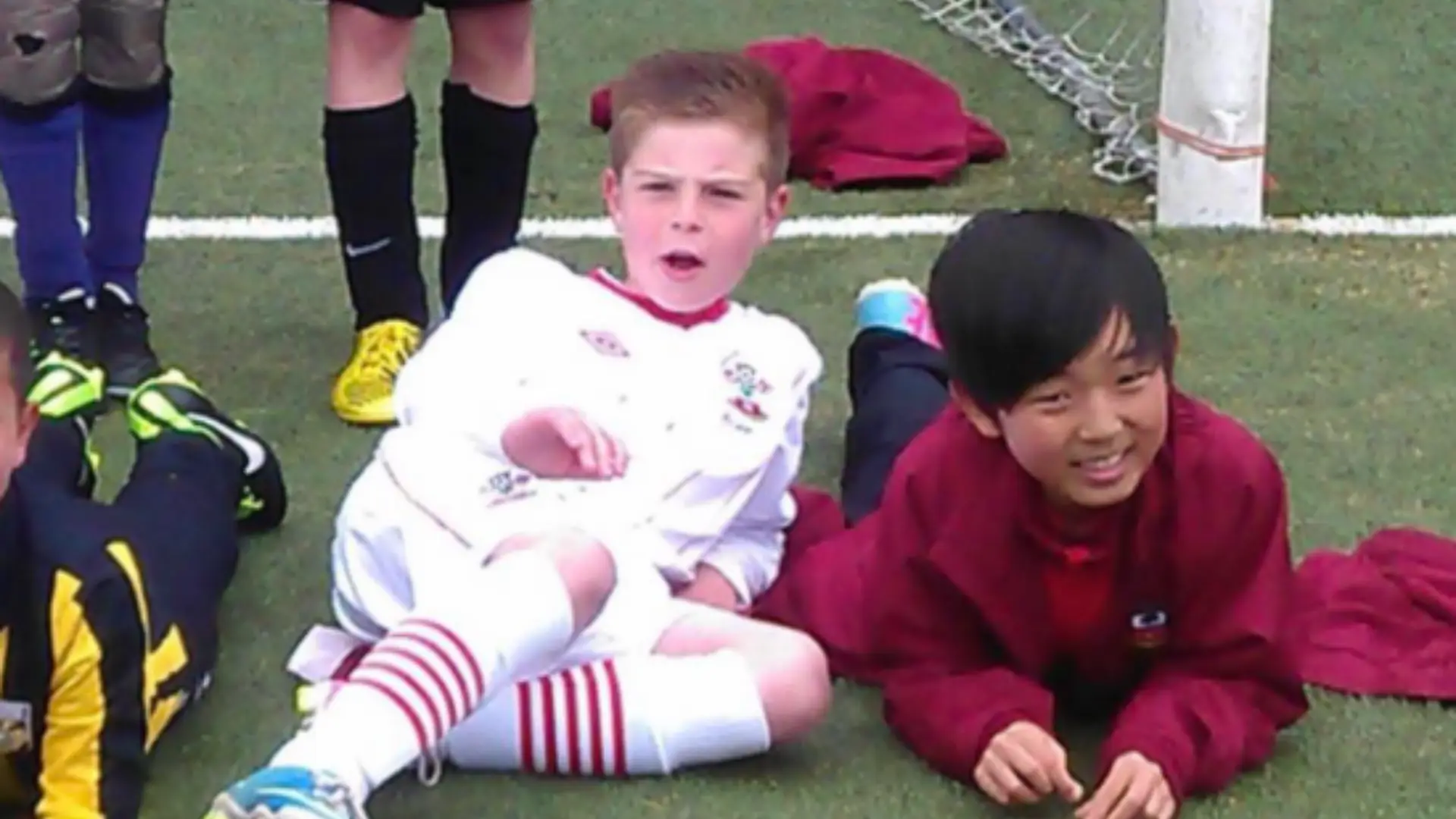 Alex Scott during his academy days at Southampton.