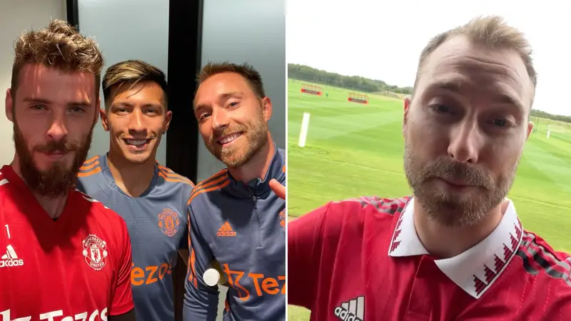 Christian Eriksen Scores Free-Kick As Man United Beat Wrexham In Behind-Closed-Doors Friendly