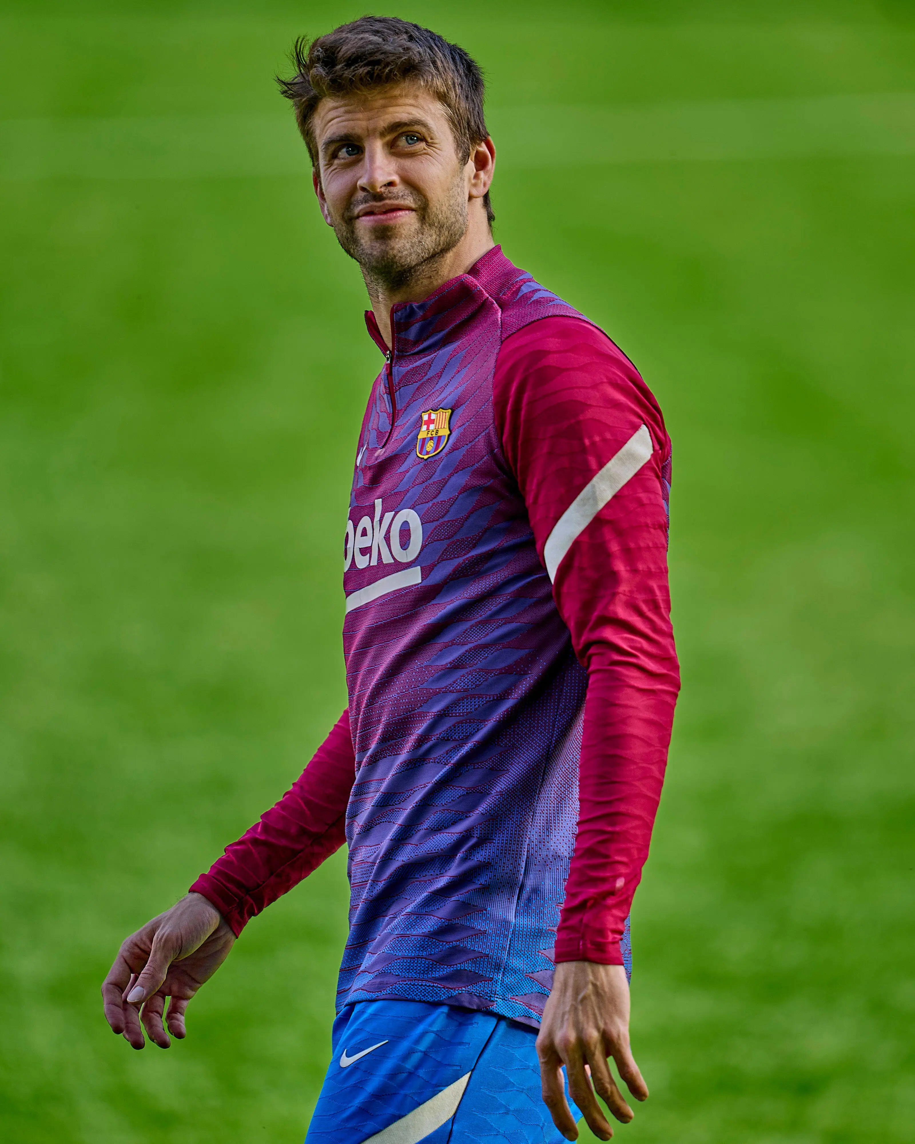 Pique has previously questioned the officiating in Spanish football (Image: Alamy)