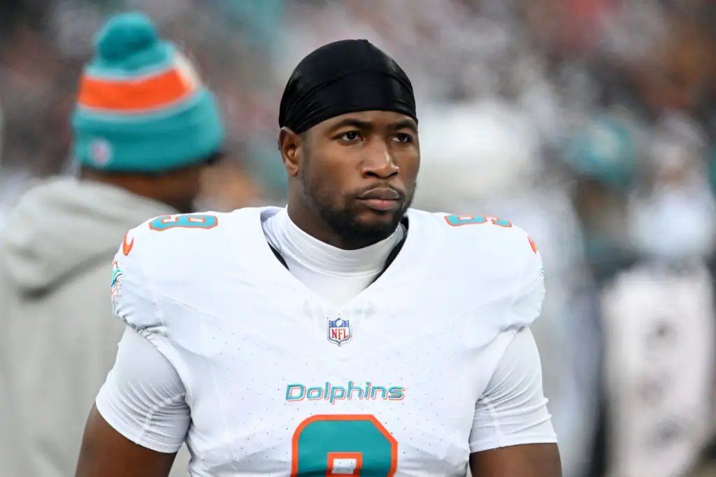 Jonnu Smith to the Cowboys? (Nick Cammett/Diamond Images via Getty Images)