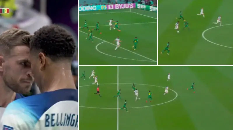 Jude Bellingham just dropped a midfield masterclass for England vs Senegal, the lad is insane