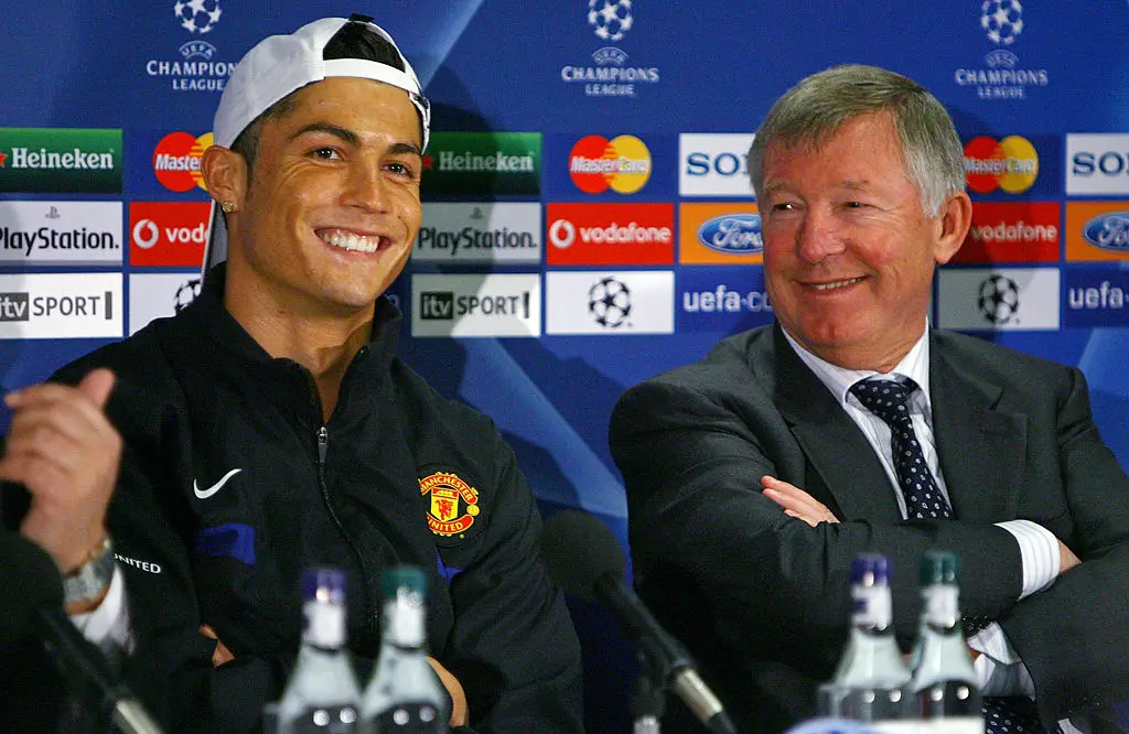 Sir Alex Ferguson helped Cristiano Ronaldo thrive at Manchester United (Credit:Getty)
