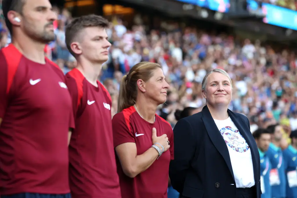 Emma Hayes is currently in charge of the USWNT -