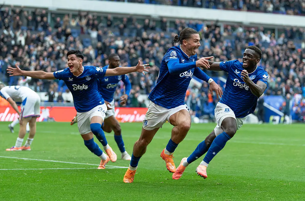 Jack Grealish scored a winning goal for Everton against Crystal Palace. (Image: Visionhaus/Getty Images)