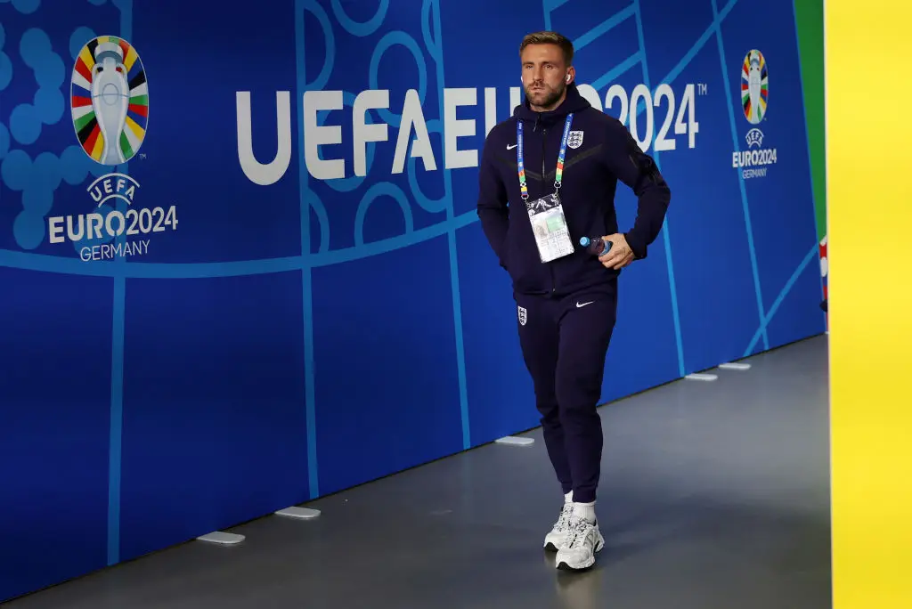Luke Shaw has been doing a personalised training programme during Euro 2024 (