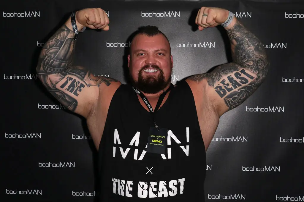 Eddie Hall won the World's Strongest Man competition in 2017. (Image: Getty)