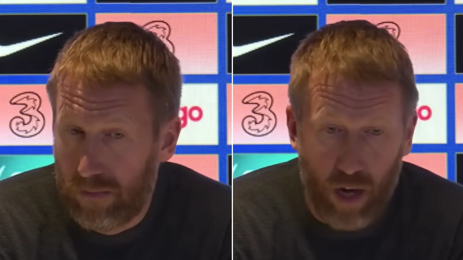 Graham Potter responds to reporter saying fans are calling him the 'worst manager in Chelsea's history'