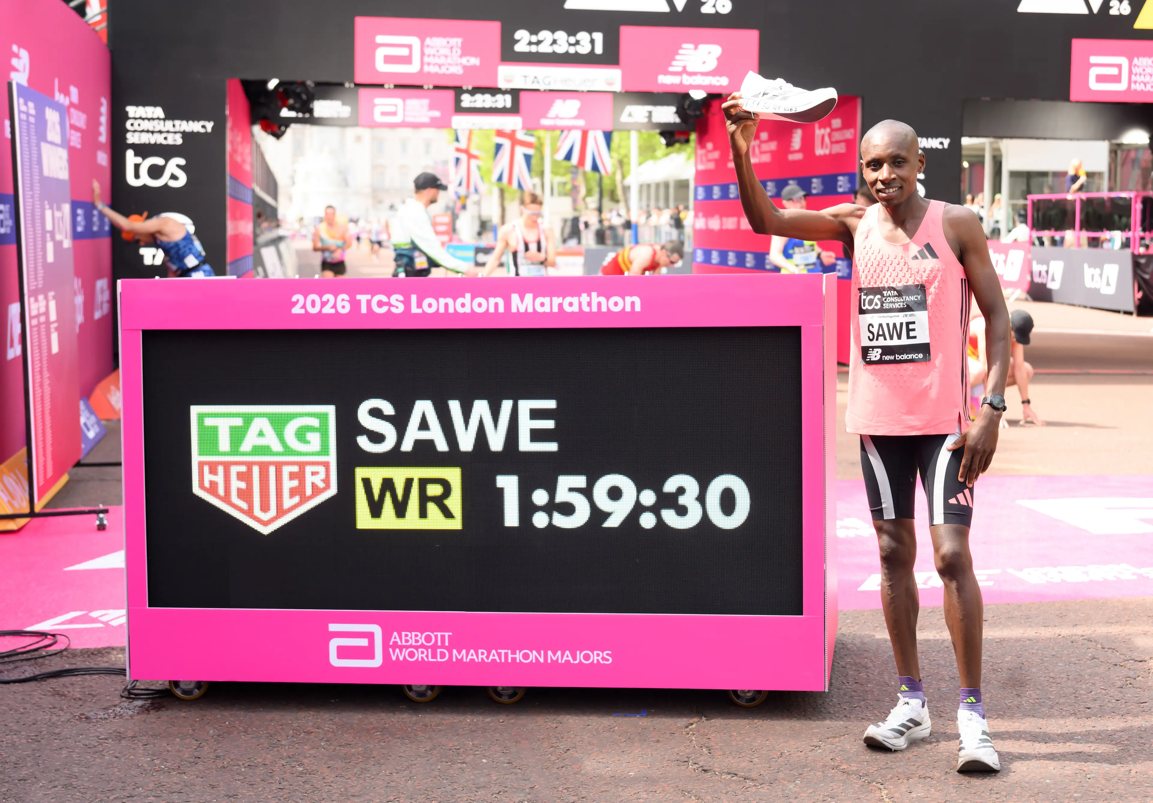 Sabastian Sawe's life has changed after his world record achievement. Image: Getty