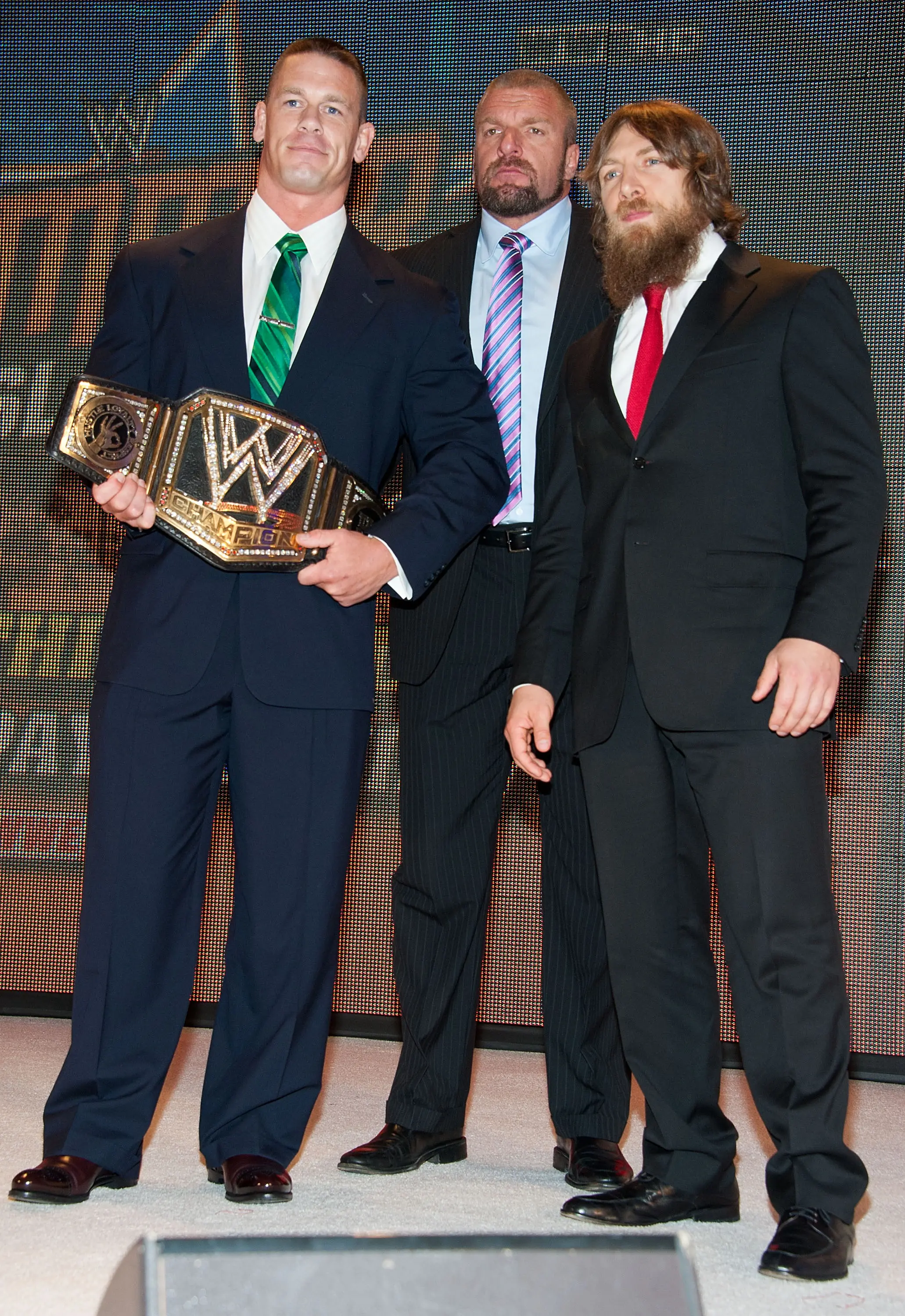 Cena and Bryan met in the SummerSlam main event in 2013. Image: Getty