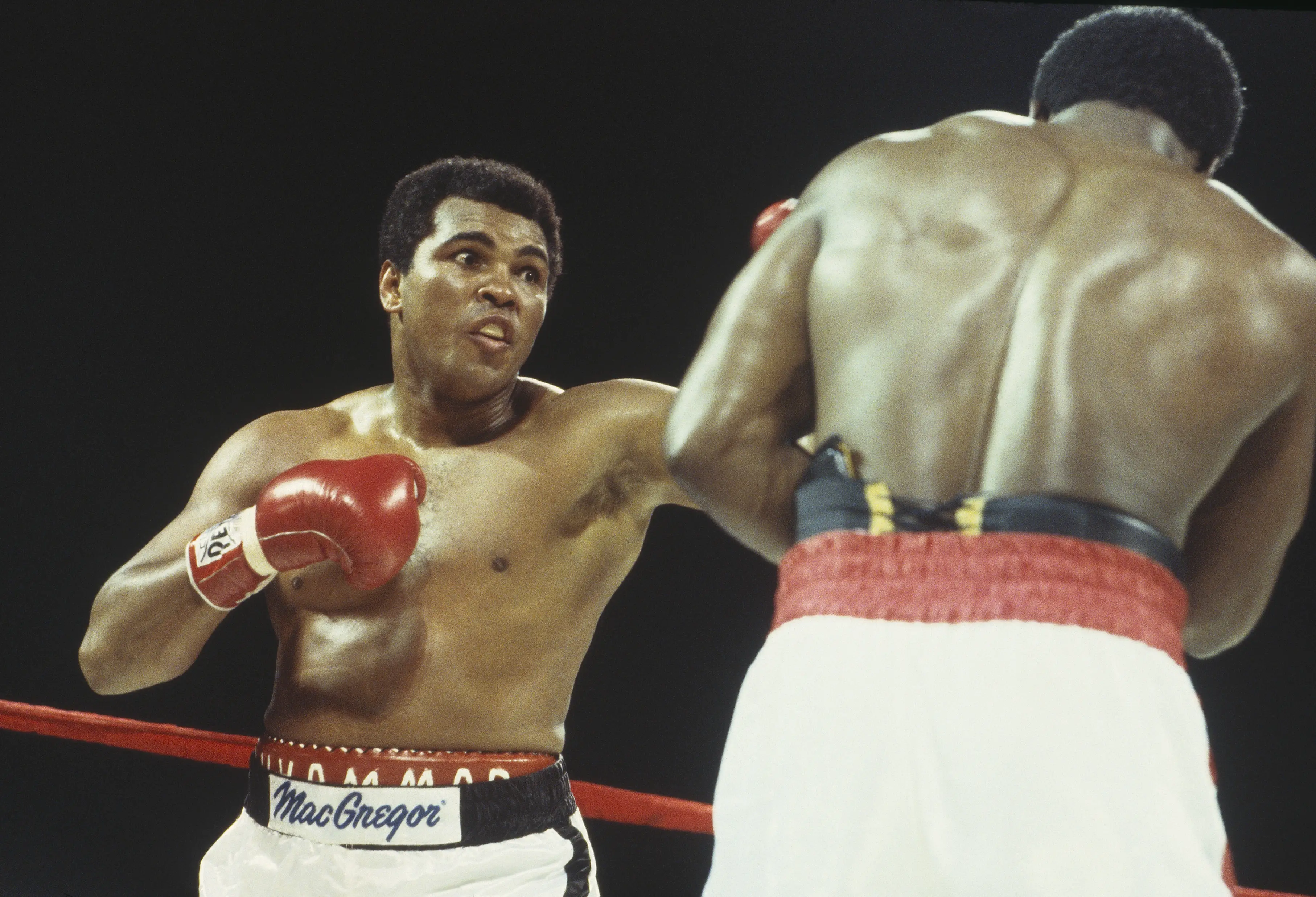Turki Al-Sheikh name-dropped Muhammad Ali when discussing the state of boxing. Image: Getty 