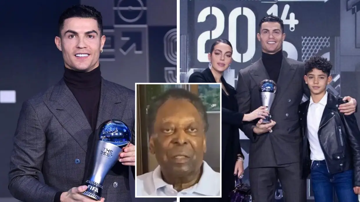 Instagram: Cristiano Ronaldo & Instagram: Pele