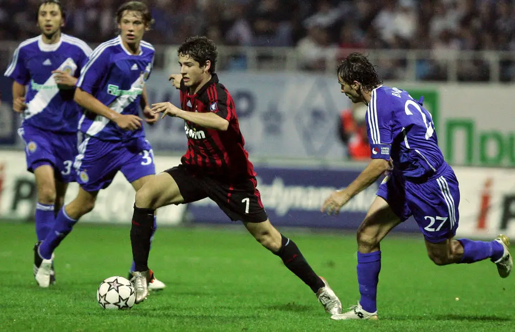 Alexandre Pato in action for AC Milan -