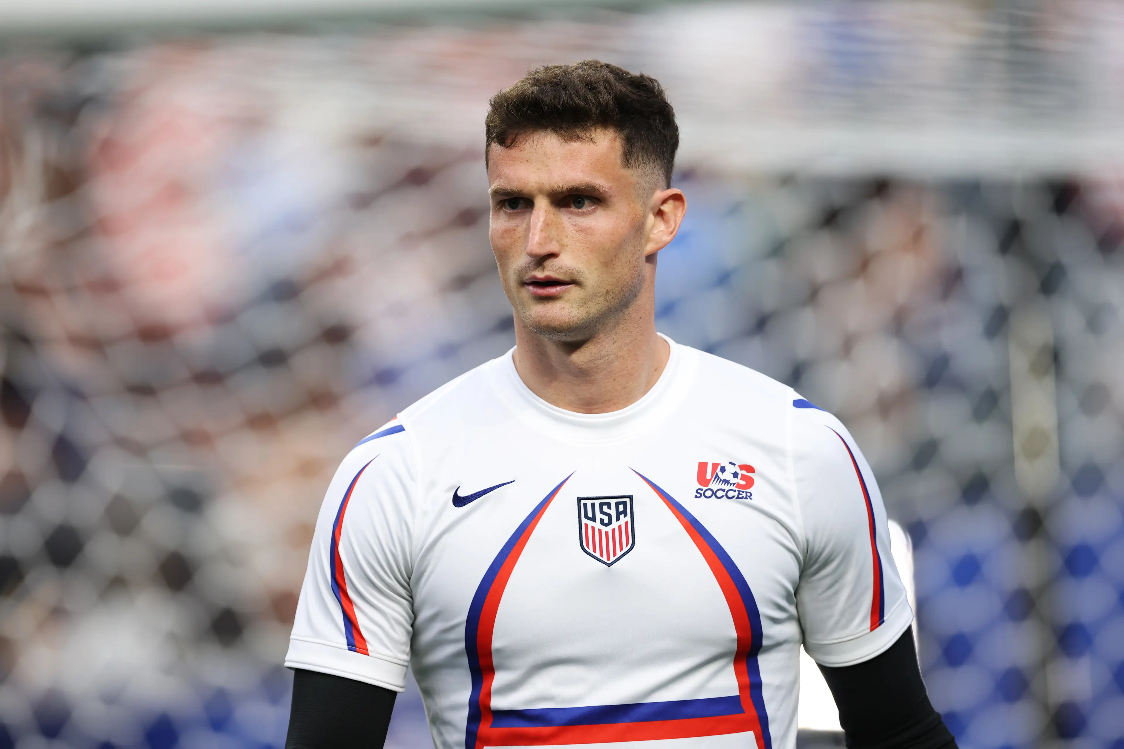  Matt Freese #24 of the United States warms up prior to the FIFA World Cup 2026 Group D match between Türkiye and USA (getty Images)