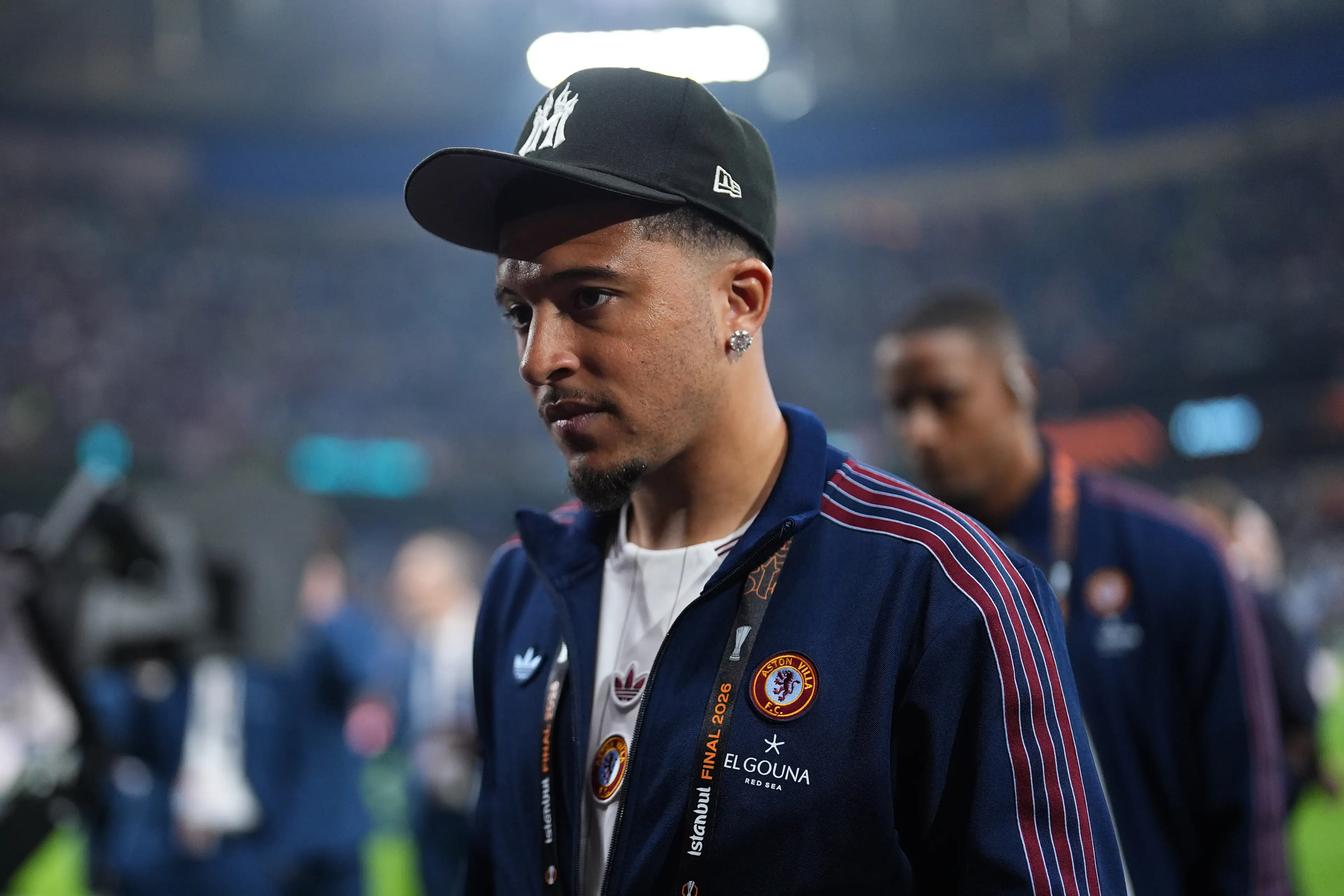 Sancho spent the 2025-26 season on loan at Aston Villa. Image credit: Getty