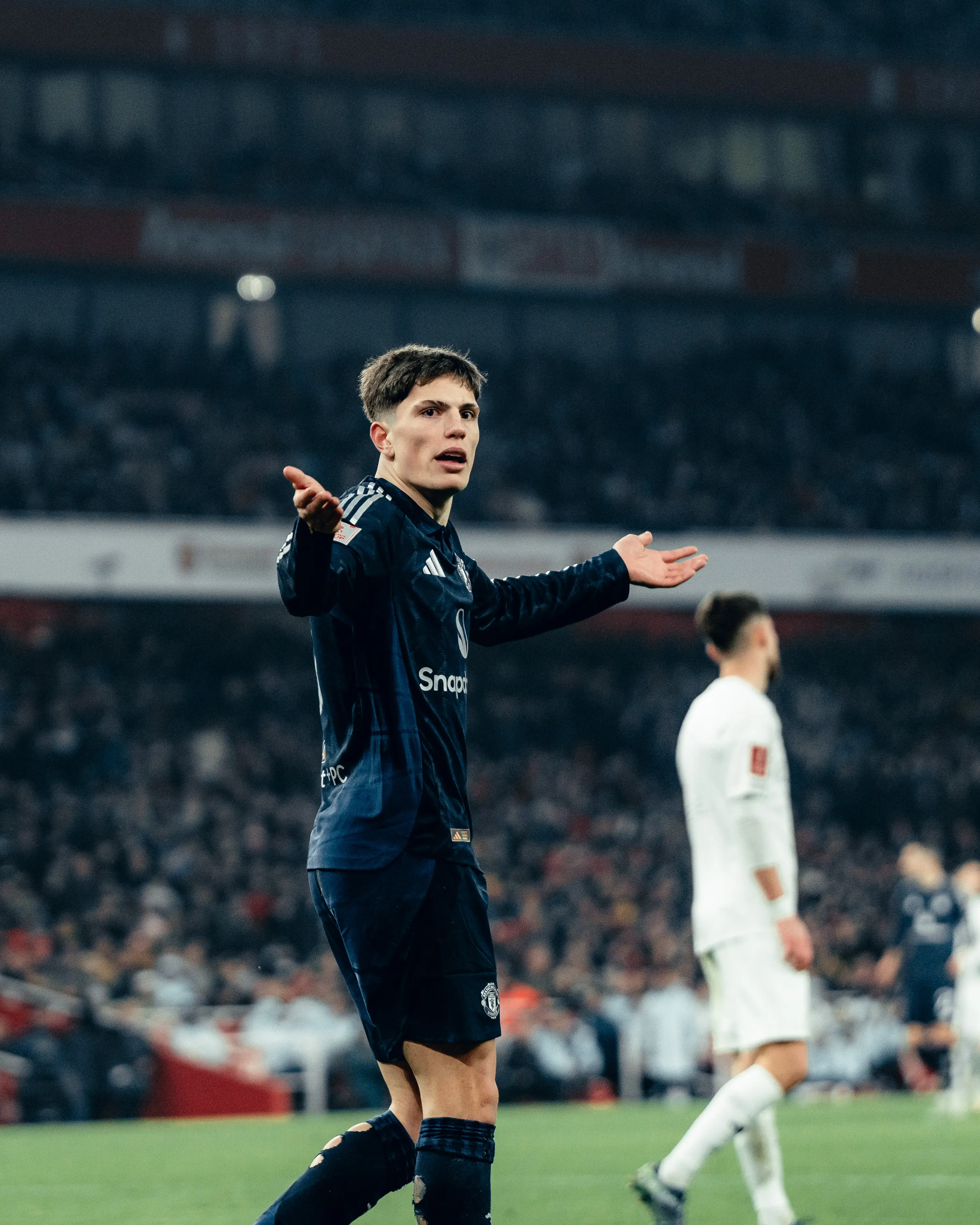 Alejandro Garnacho for Man United- Getty