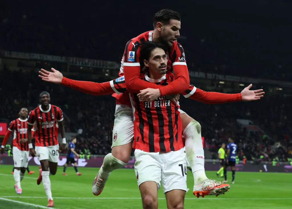 Theo Hernandez and Tijjani Reijnders (Credit:Getty)