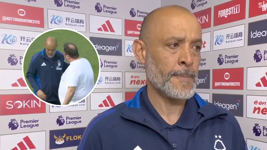 Nuno Espirito Santo reveals what Evangelos Marinakis said to him after storming the pitch following Nottingham Forest draw