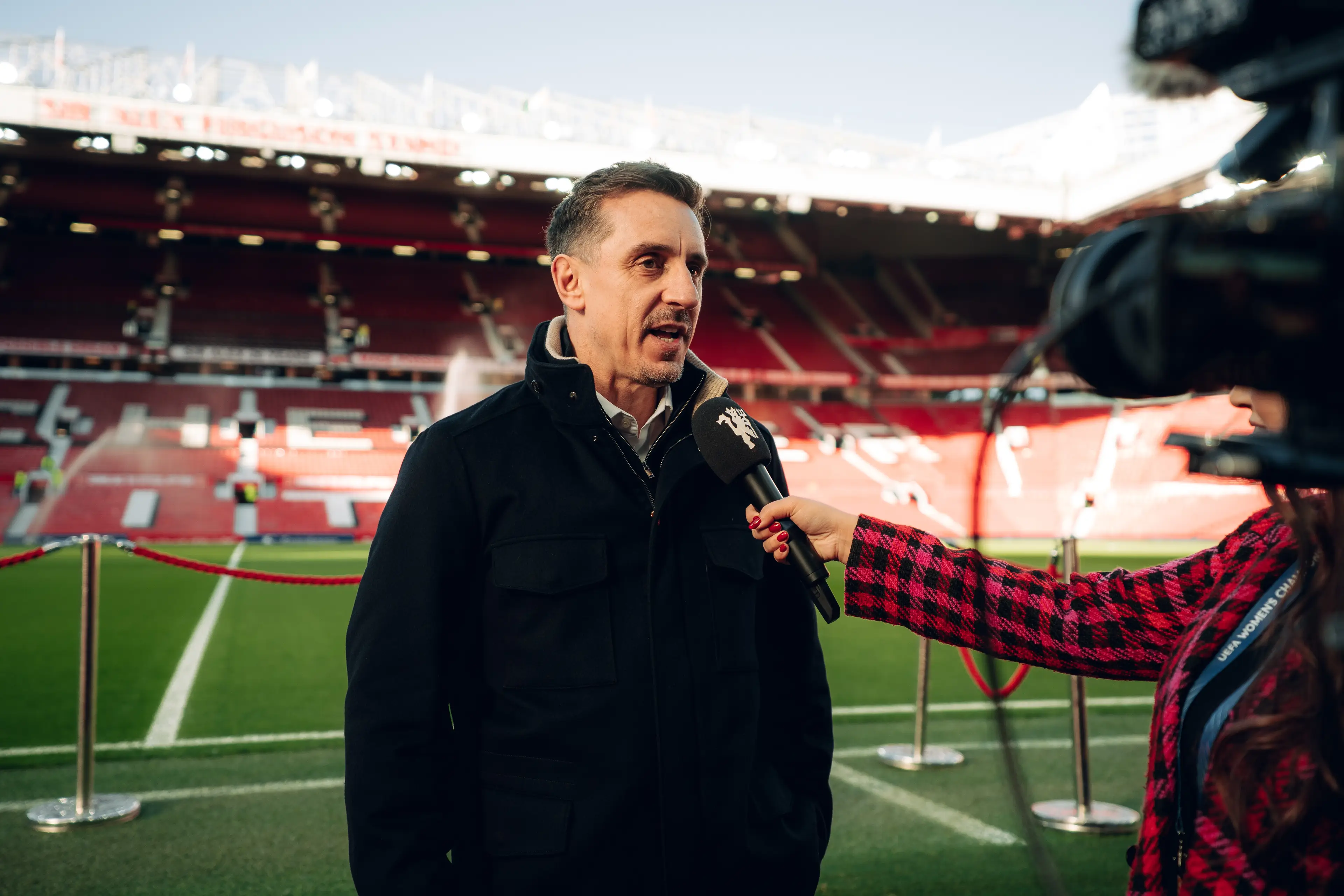 Gary Neville faced criticism after comments made last month. Image: Getty 