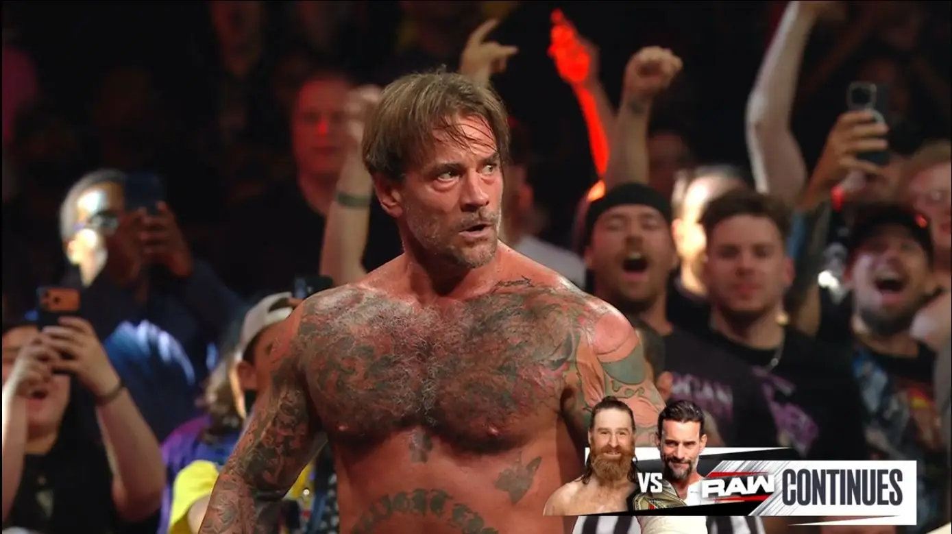 CM Punk shocked fans with a drastically different appearance. Image: WWE