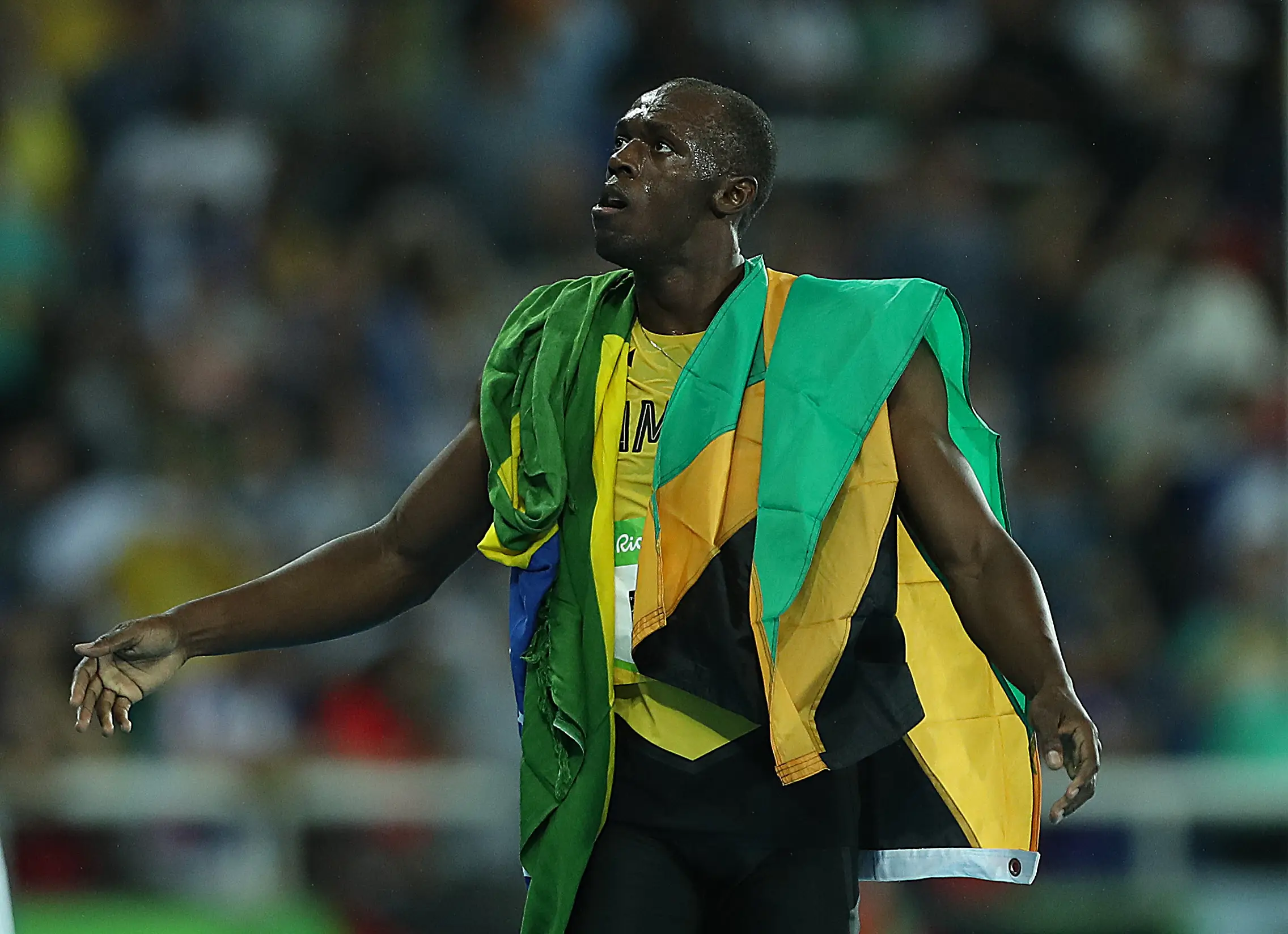 Usain bolt won three Olympic gold medals at the Games in 2016. Image: Getty