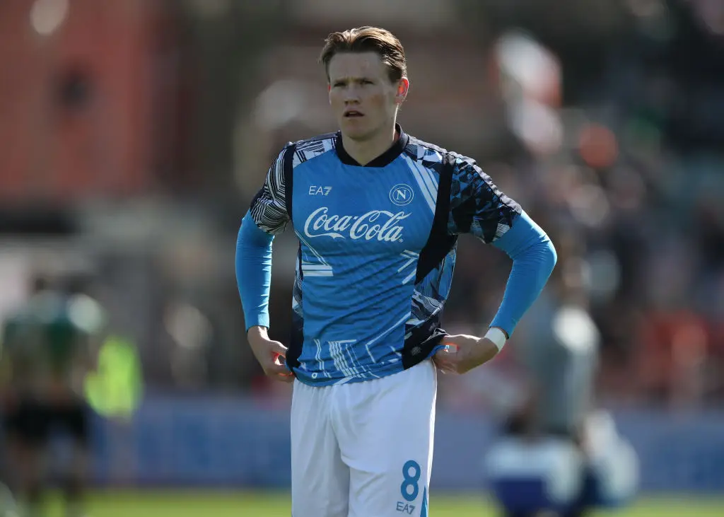 Scott McTominay is enjoying life at Napoli (Credit:Getty)