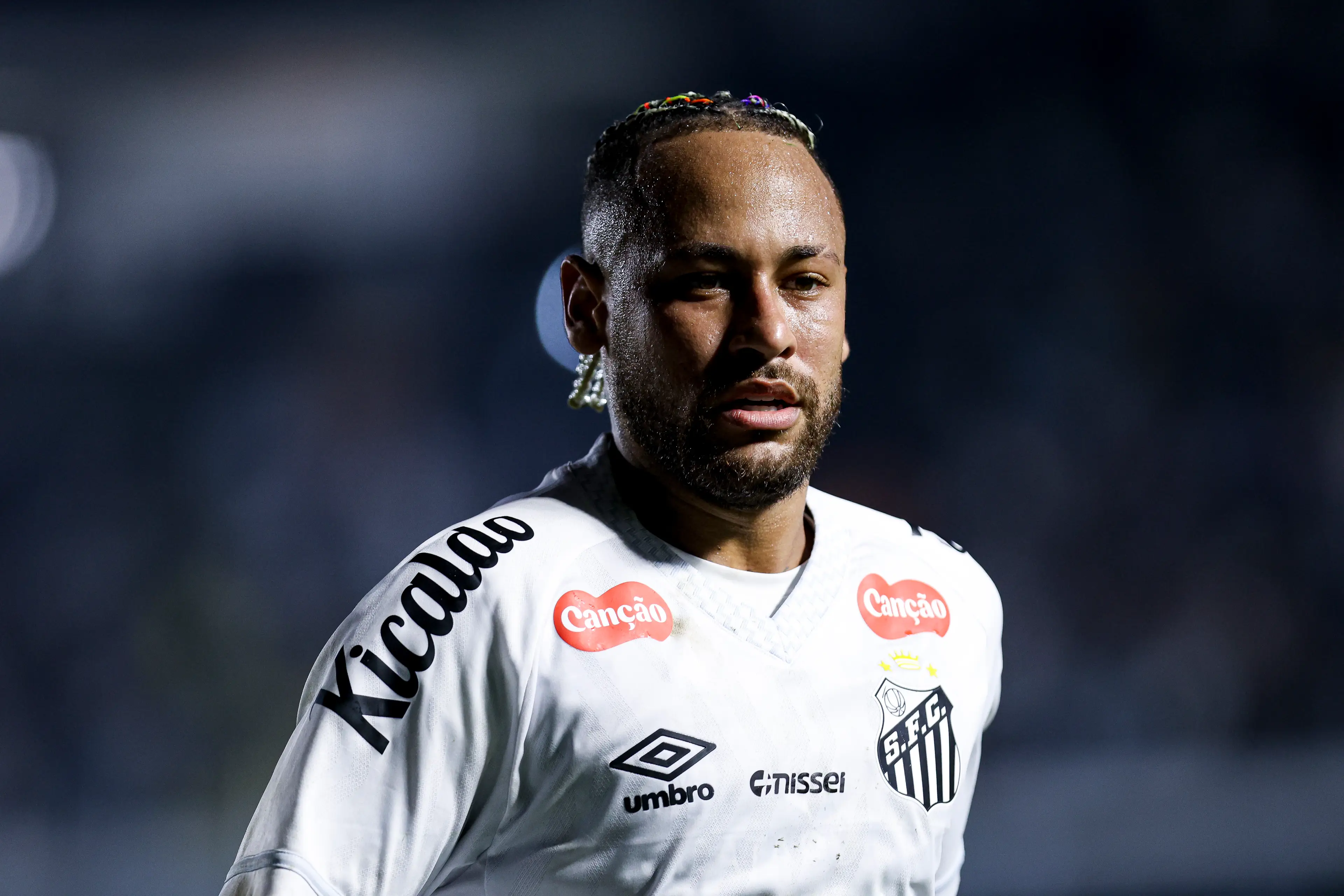 Neymar recently penned a new deal at boyhood club Santos. Image credit: Getty