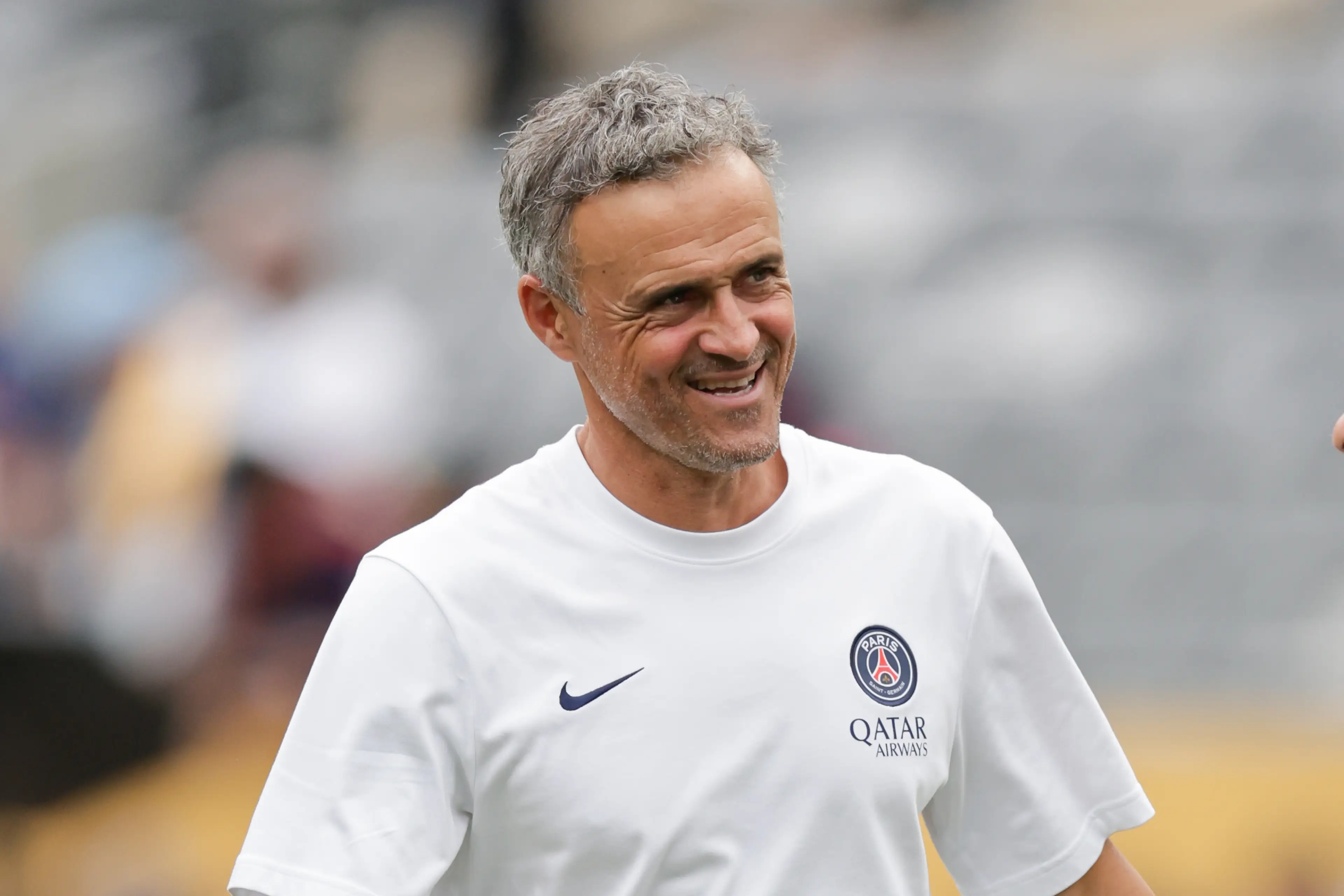 PSG boss Luis Enrique. Image: Getty