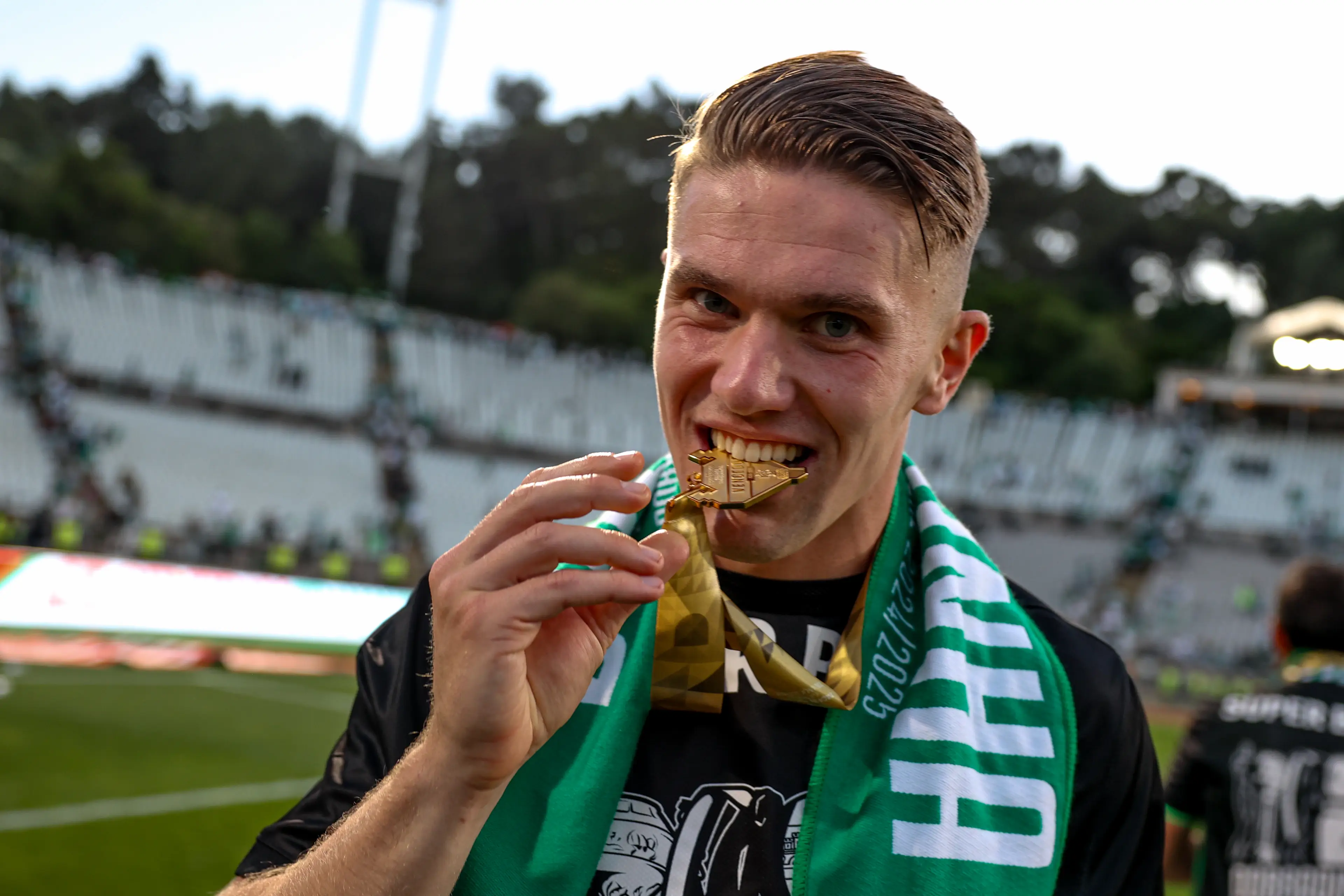 Viktor Gyokeres has reportedly chosen Arsenal over other clubs. Image: Getty