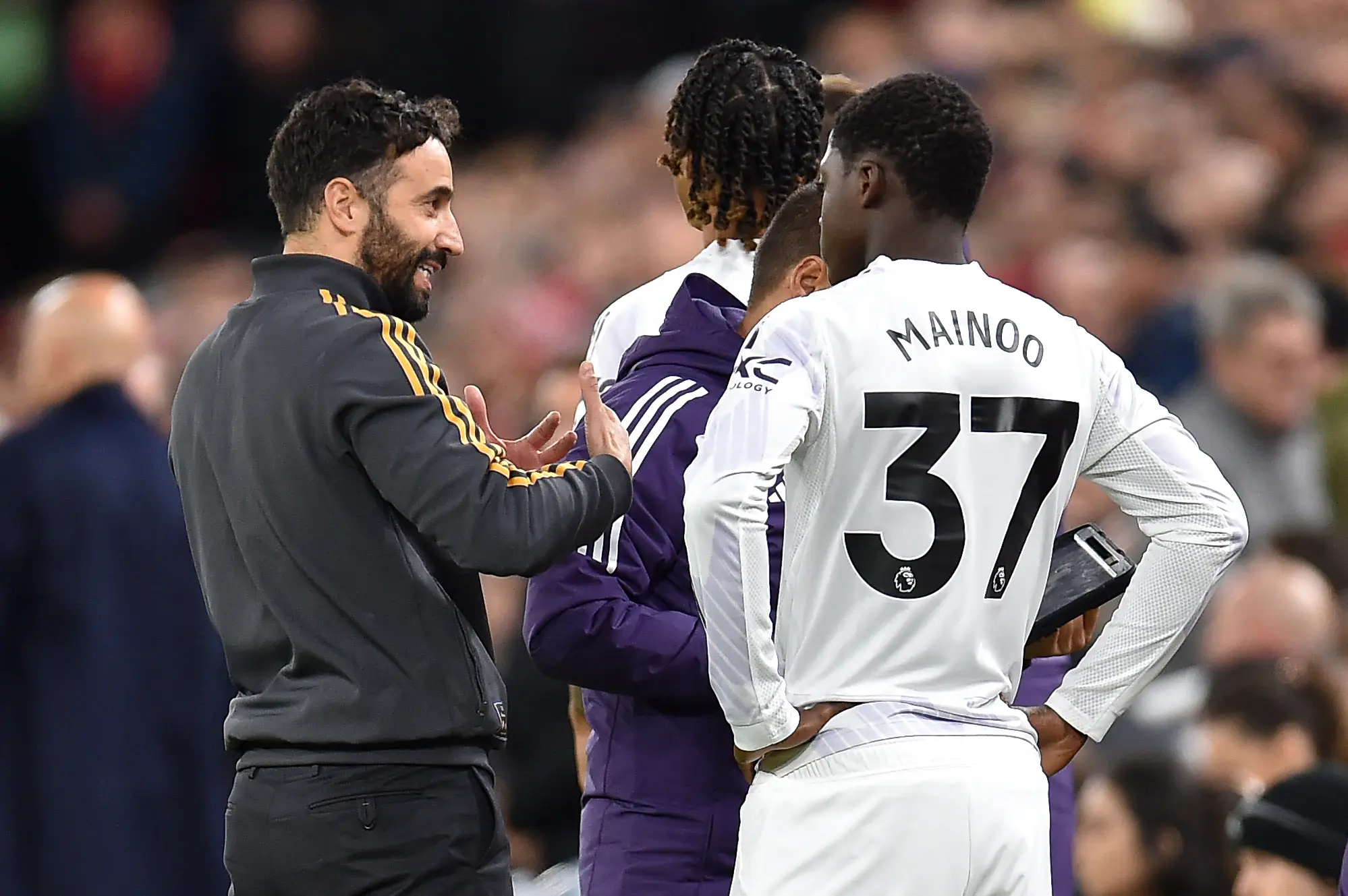 Mainoo has been used sparingly this season. Image credit: Getty