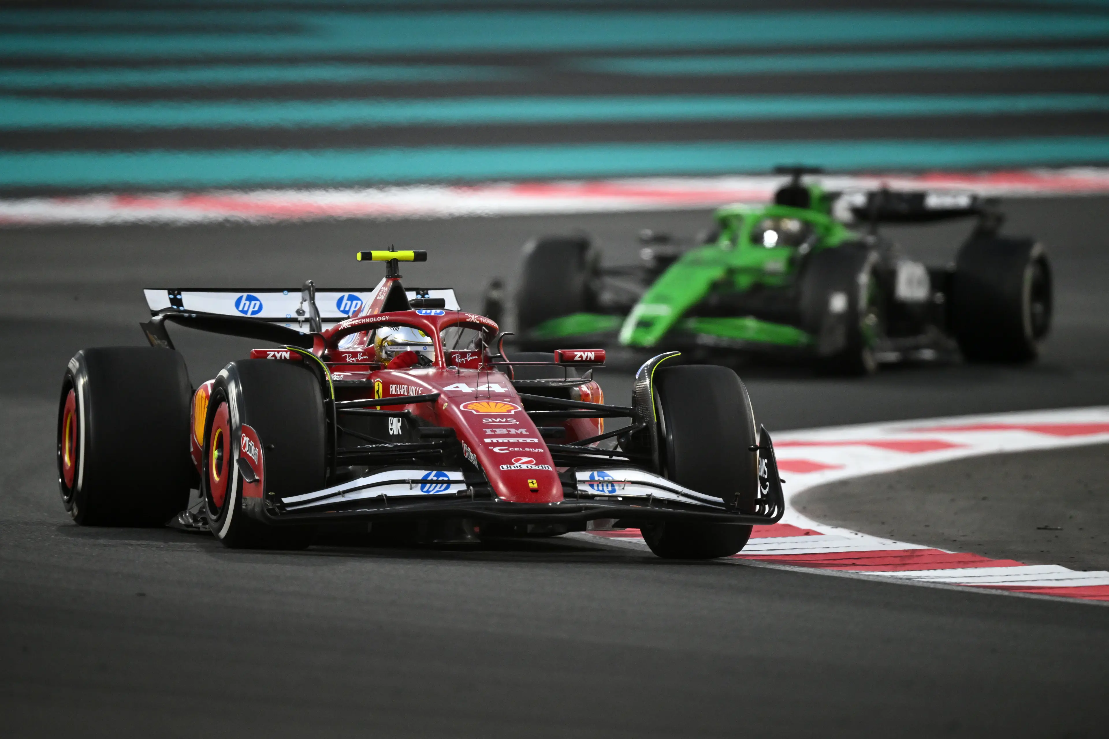 Lewis Hamilton at the Abu Dhabi Grand Prix (Image: Getty)