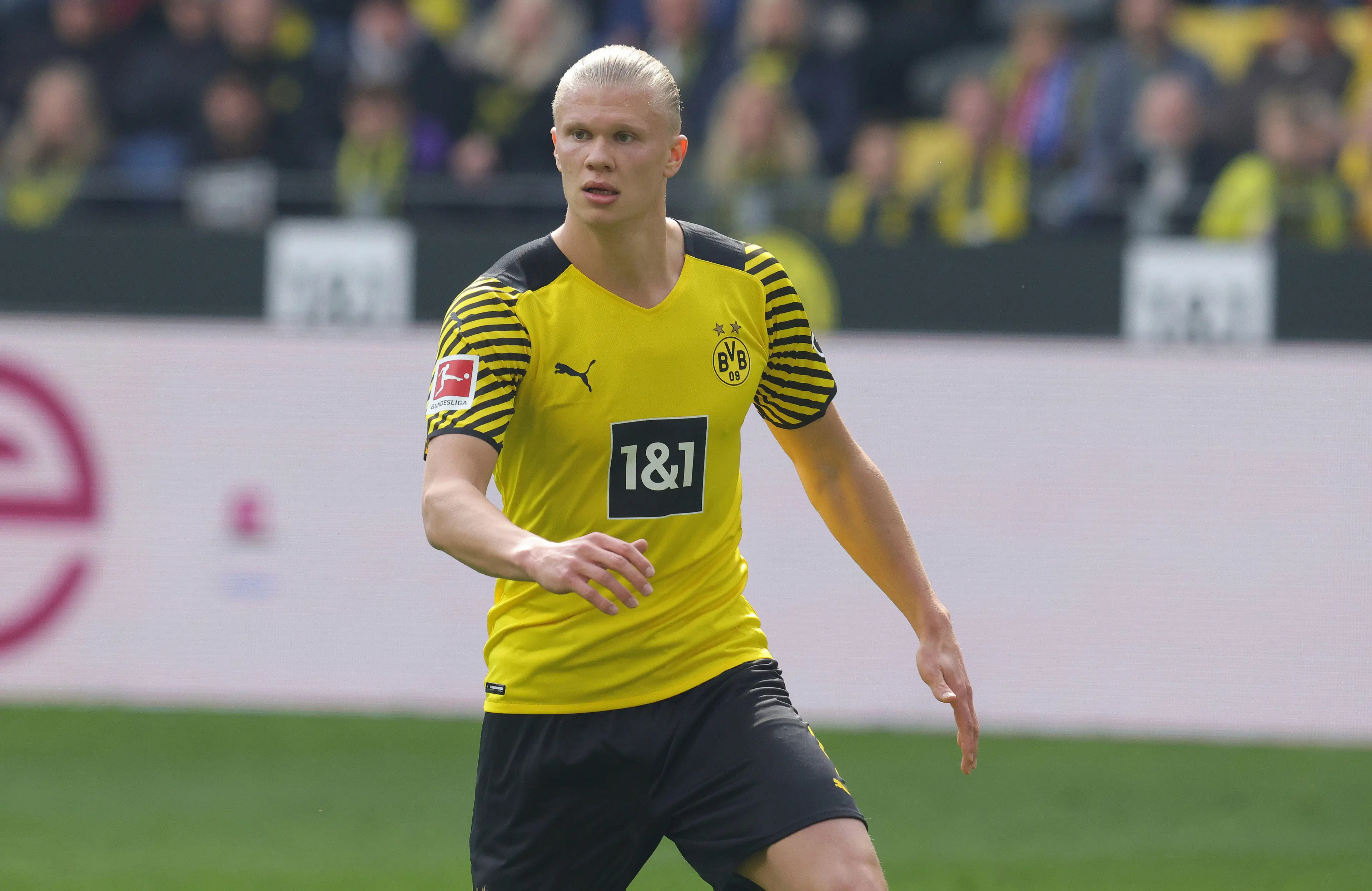 Haaland's future could be heavily linked to Mbappe's. Image: PA Images