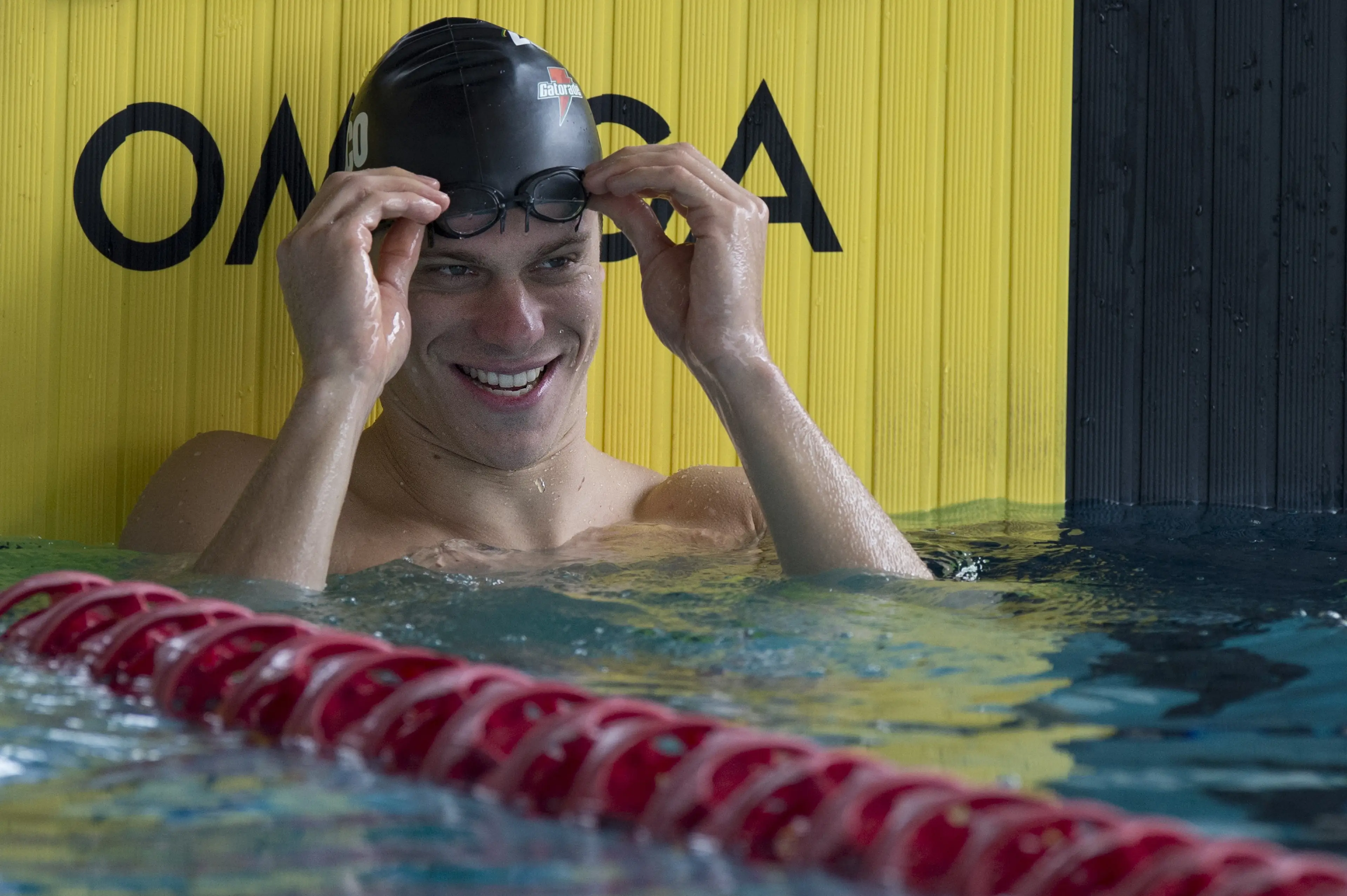 World record holder Cesar Cielo.