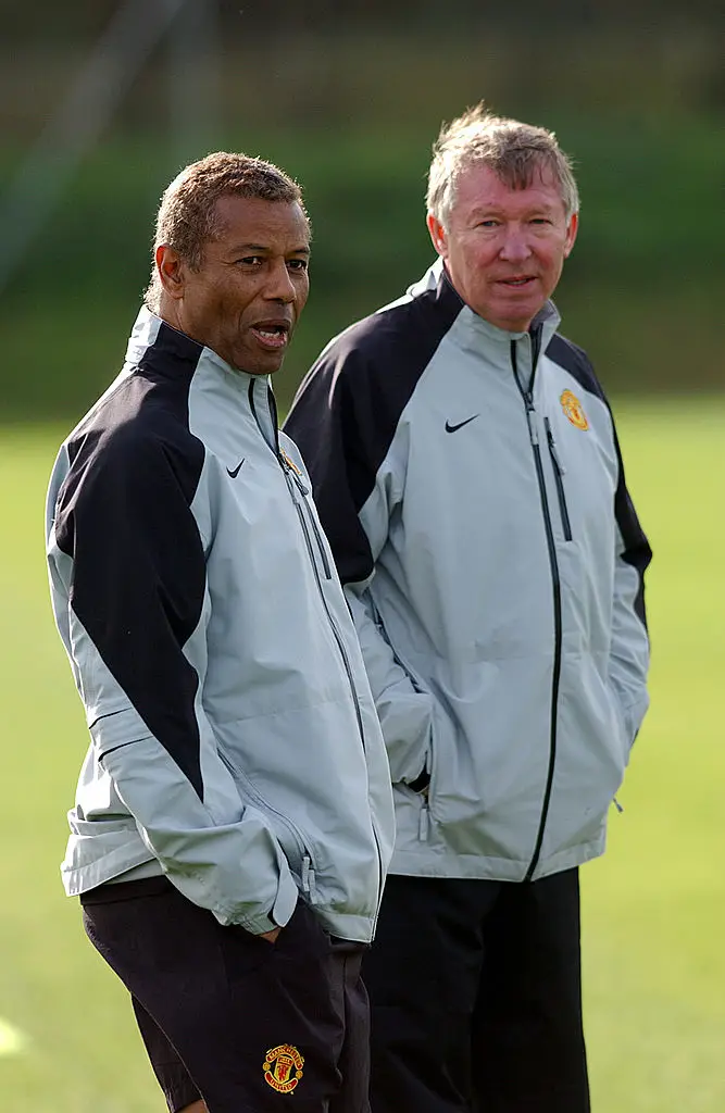 Francisco Filho and Sir Alex Ferguson in 2003 (Credit:Getty Images)
