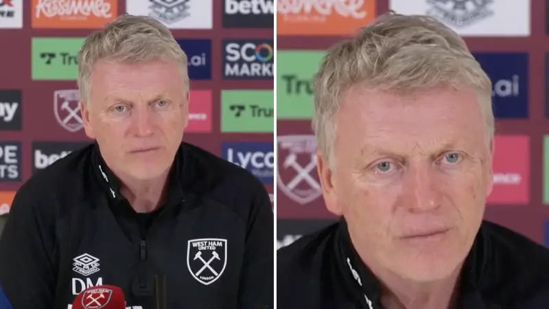 David Moyes' Extremely Delayed Response To Being Asked If Declan Rice Is A £100m Player Is Comedy Gold