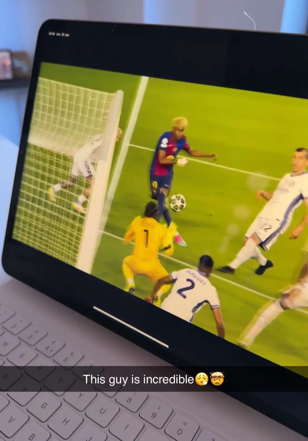 Erling Haaland praised Lamine Yamal's Champions League showing against Inter Milan. Image: Getty 