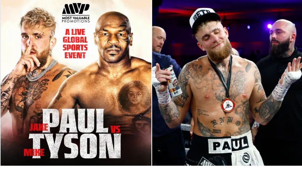 Fans spot ‘shameless’ detail in Jake Paul vs Mike Tyson announcement