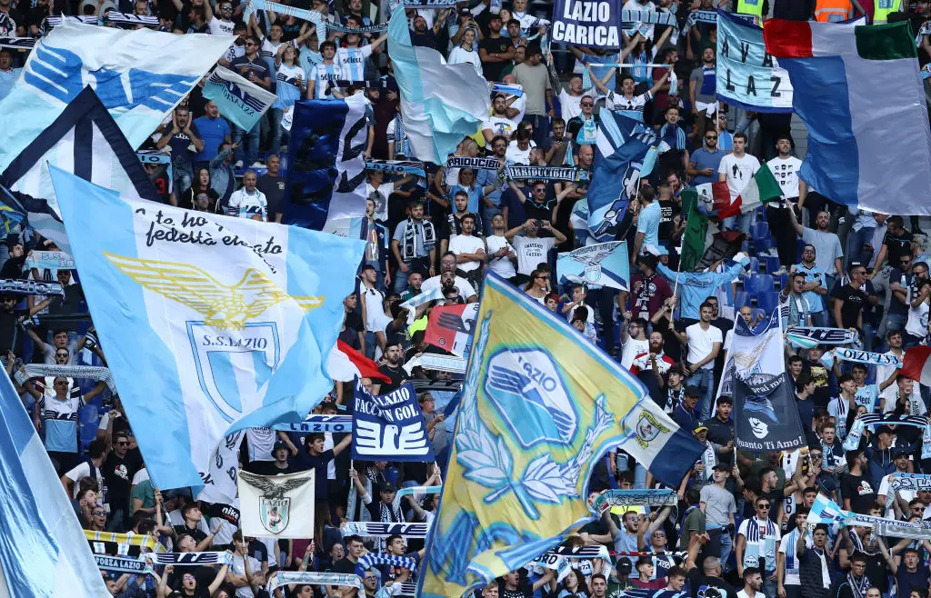Lazio fans (Credit:Getty)