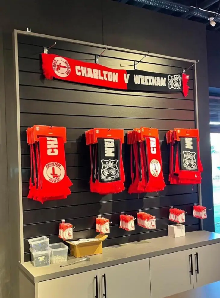 The half-and-half scarves have not gone down well (