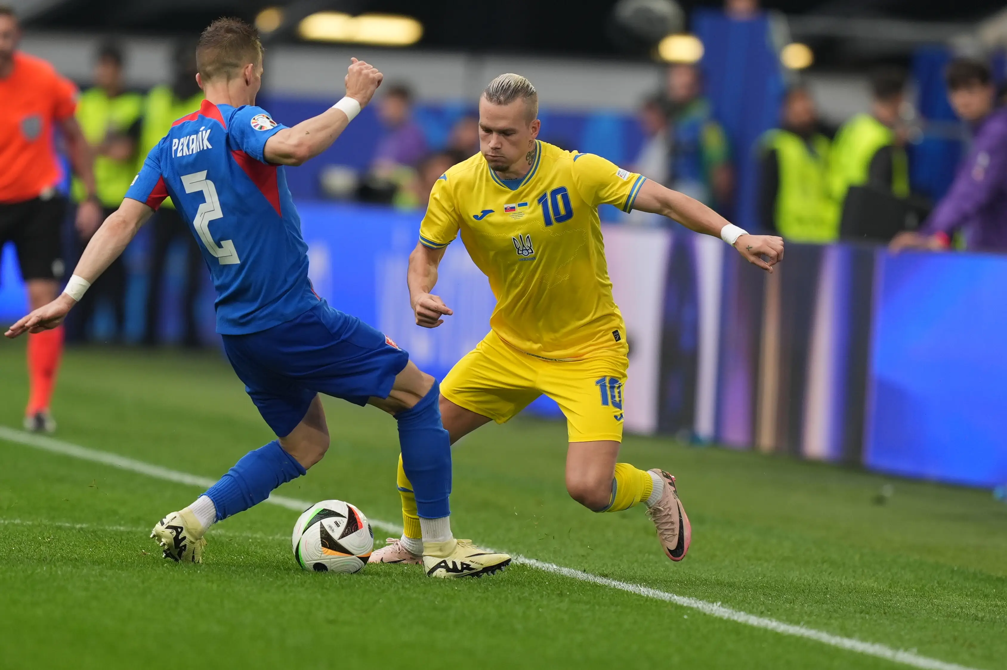 Mudryk has received criticism for his performance against Slovakia (Getty)