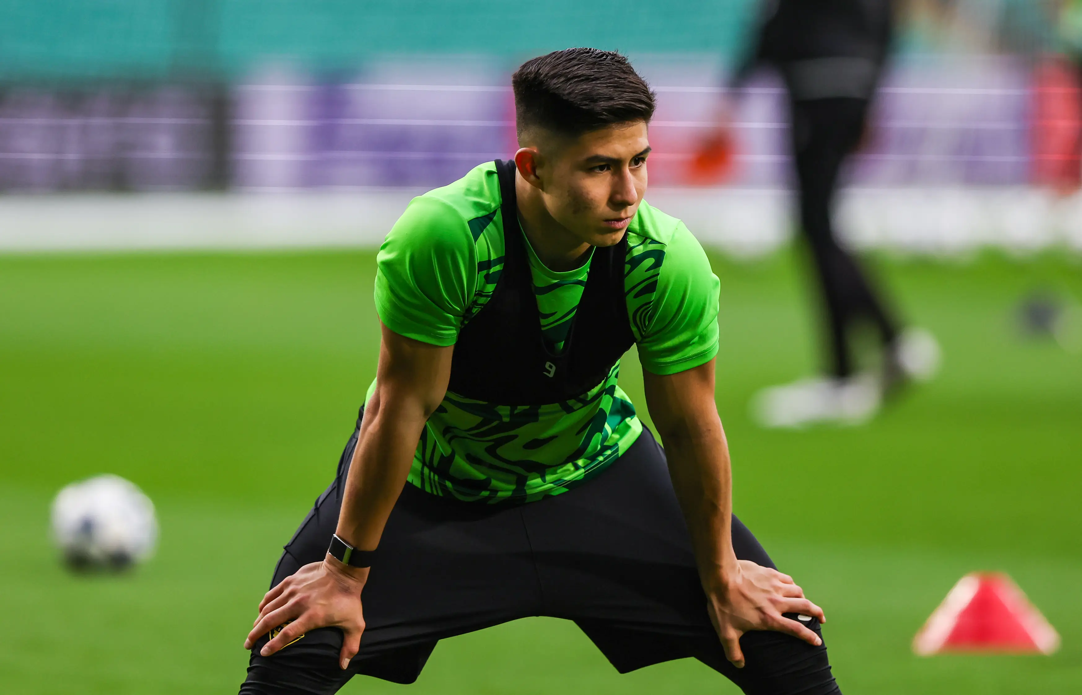 Dastan Satpaev is one of Kairat's bright sparks and is set to join Chelsea. Image: Getty