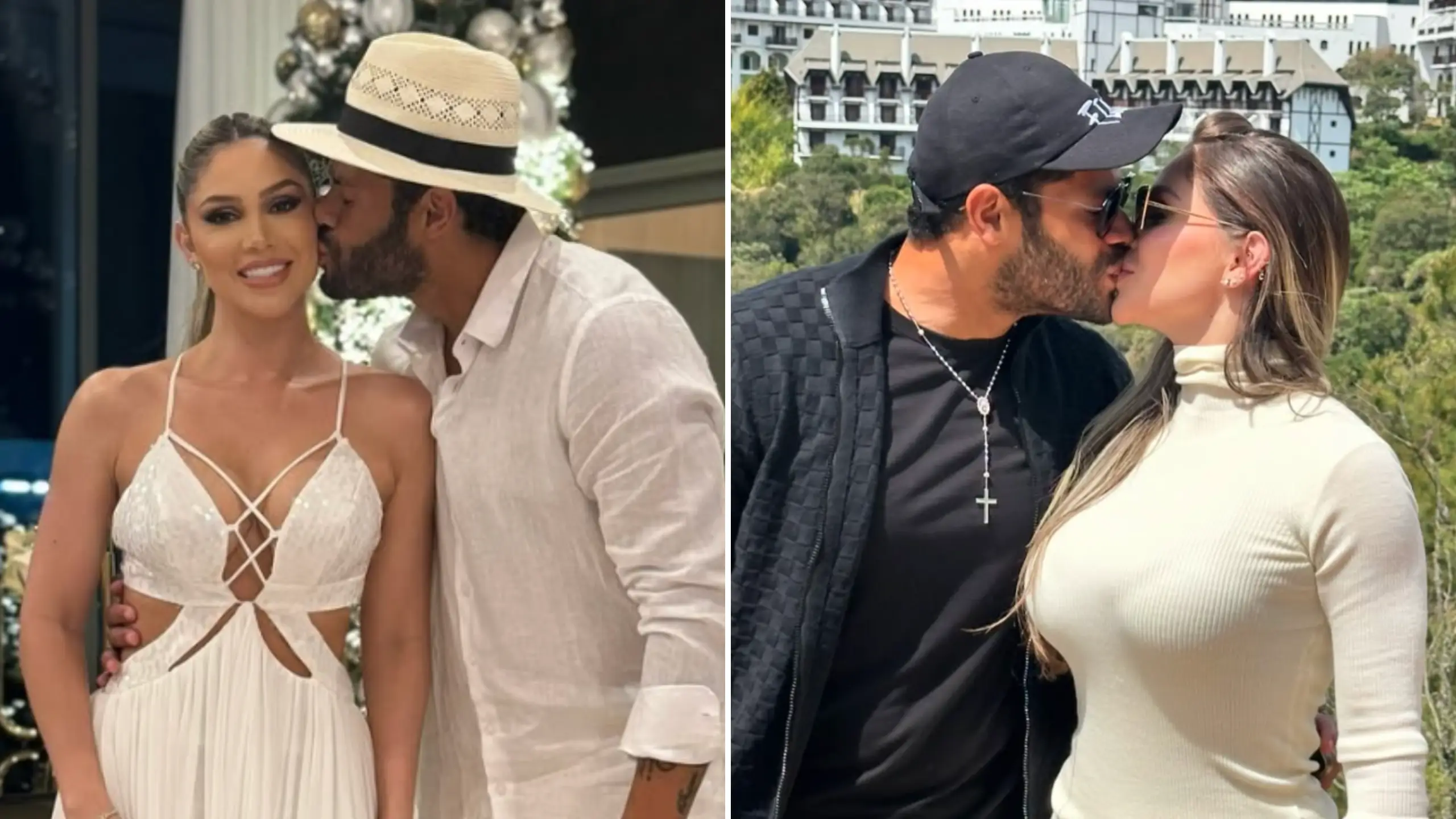 Football icon Hulk marries his ex-wife's NIECE in religious ceremony