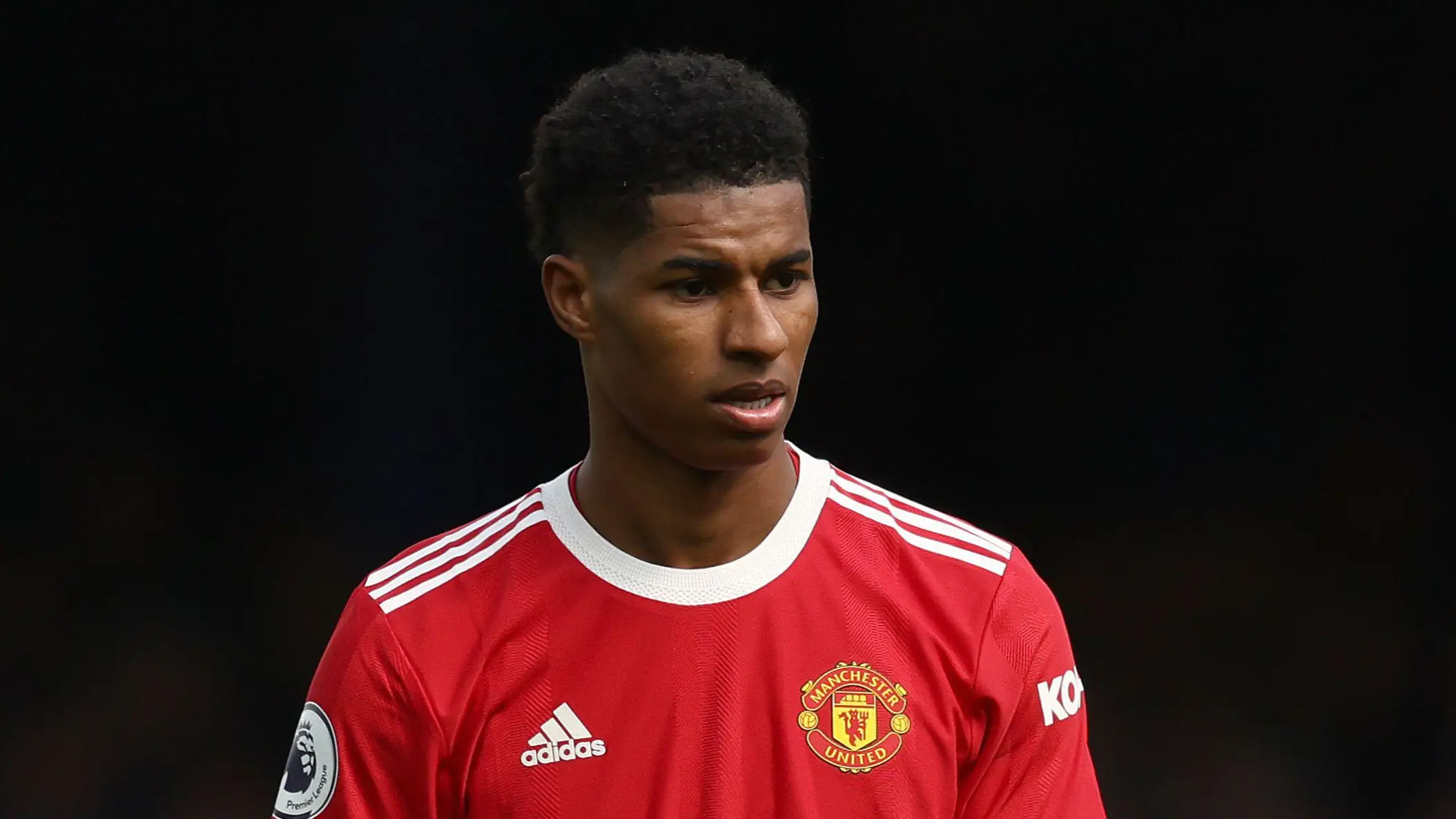 Rashford has been repositioned as a midfielder