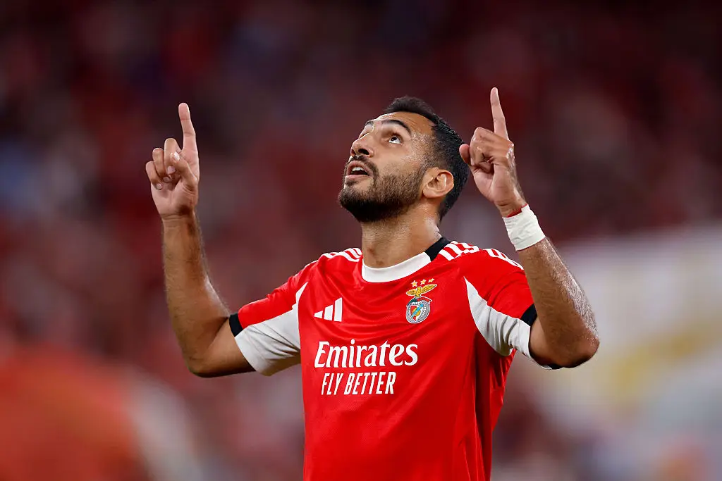 Benfica striker Vangelis Pavlidis