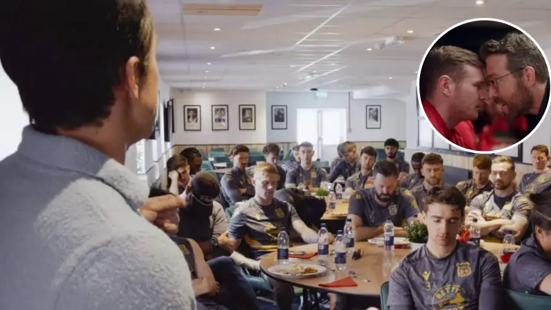 Scene from last episode of Welcome to Wrexham sheds new light on Paul Mullin's reaction to being dropped by club